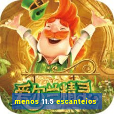 menos 11.5 escanteios